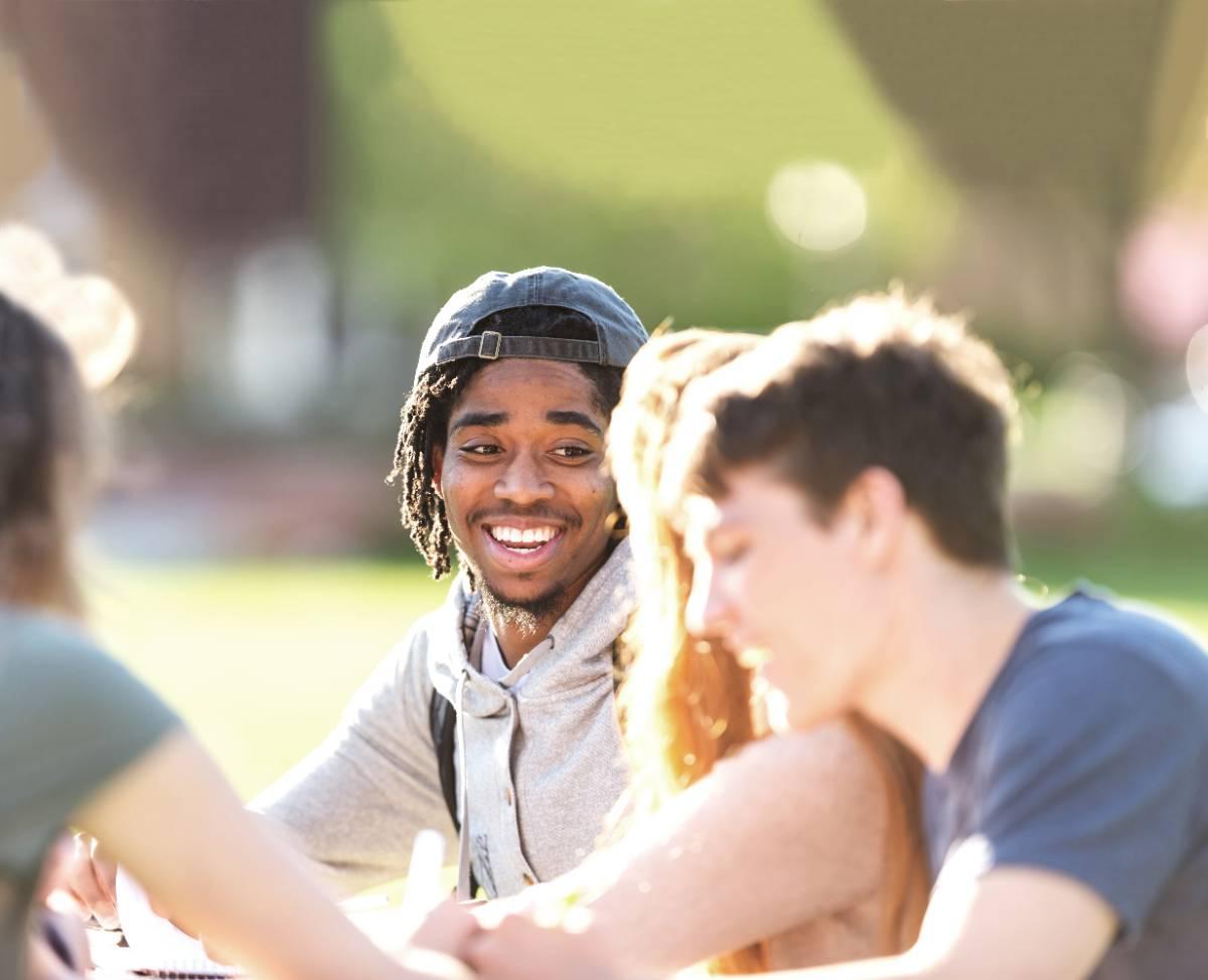 Students outside